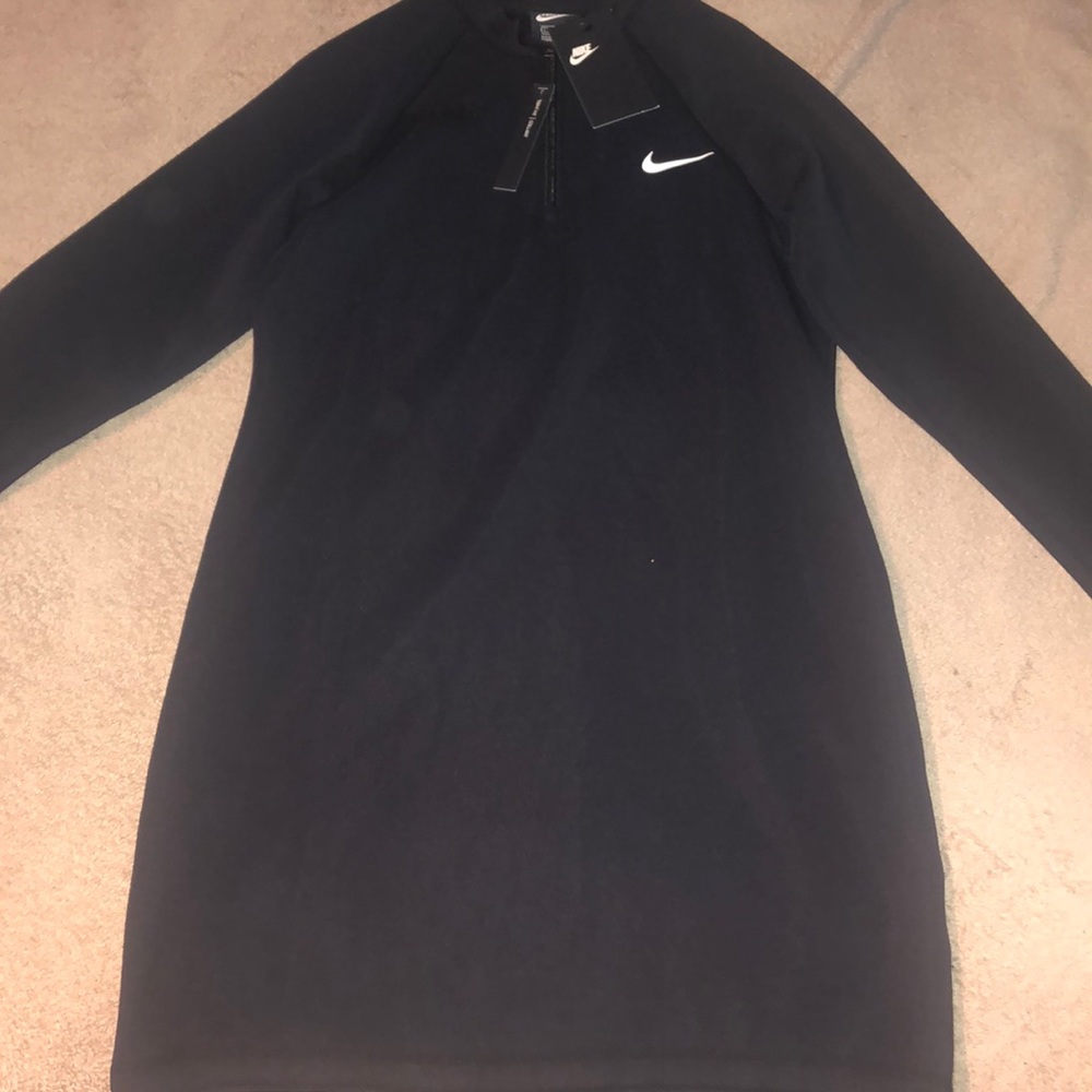 Black tight fit Nike dress